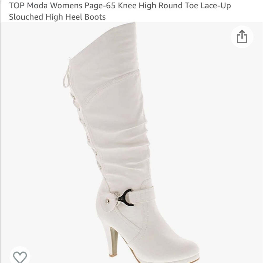 TOP moda knee high boots